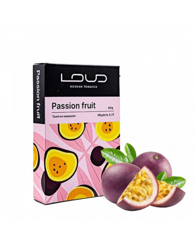 Табак для кальяна LOUD Medium 40 гр Passion fruit (Маракуйя)