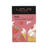 Табак для кальяна LOUD Medium 40 гр Pinkl (Клубничное мороженное)
