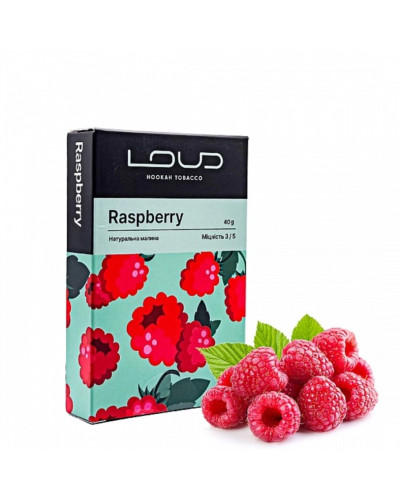 Табак для кальяна LOUD Medium 40 гр Raspberry (Малина)