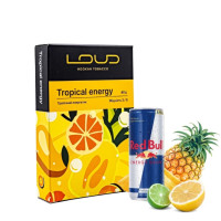 Табак для кальяна LOUD Medium 40 гр Tropical energy (Тропический энергетик)