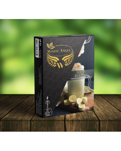 Табак White Angel Banana Milkshake (Банановий мілкшейк) 50 гр (протермінований)