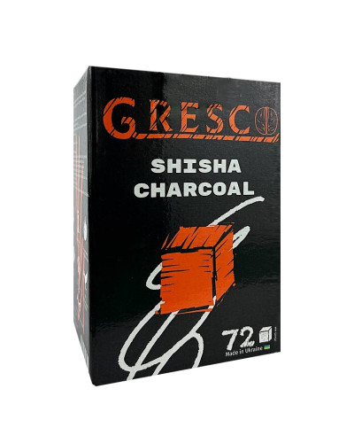 УГОЛЬ ОРЕХОВЫЙ GRESCO 1 КГ (72 КУБИКА) 25 ММ