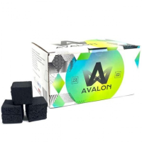 Уголь кокосовый Avalon 1кг (72 куба) 25 ММ