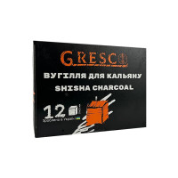 ВУГІЛЛЯ ГОРІХОВЕ GRESCO 0,165 КГ (12 КУБИКІВ) 25 ММ