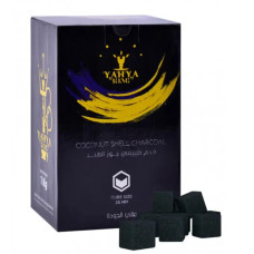 Уголь кокосовый Coco Yahya Elegance King , 1кг (72 КУБИКА) 25 ММ 