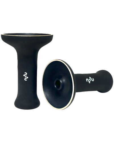 Чаша для кальяна 2x2 Medium Black Matt (чёрная матовая)