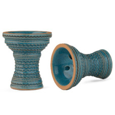 Чаша для кальяна GUSTO Bowls Turkish v2.0 Glaze Blue (синяя)