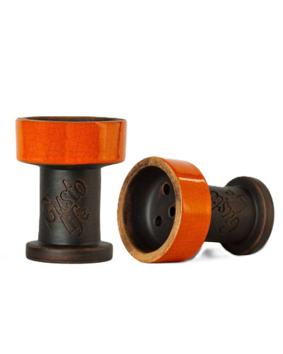 Чаша для кальяну GUSTO Bowls ROOK Orange (помаранчева)
