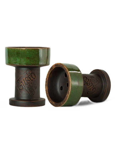 Чаша для кальяну GUSTO Bowls ROOK Green (зелена)