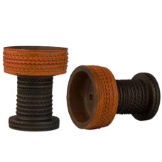 Чаша для кальяна GUSTO Bowls ROOK Design Orange (оранжевая)