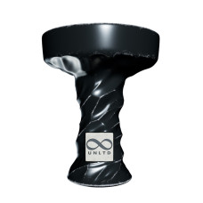 Чаша для кальяна UNLTD Phunnel Black Obsidian (черный обсидиан)