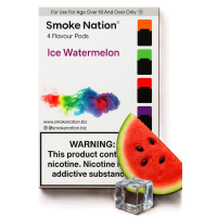 Картриджи Smoke Nation для JUUL 1 Ice Watermelon ( арбуз лед) 5%