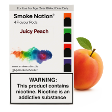 Картриджи Smoke Nation для JUUL 1 Juicy Peach (персик) 5%