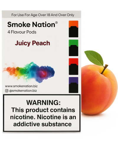 Картриджи Smoke Nation для JUUL 1 Juicy Peach (персик) 5%