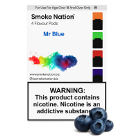 Картриджи Smoke Nation для JUUL 1 Mr Blue ( черника) 5%