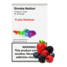 Картриджи Smoke Nation для JUUL 1 Fruity Rainbow (фруктовый микс) 5%