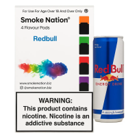 Картриджи  Smoke Nation для JUUL 1 Redbull (энергетик) 5%