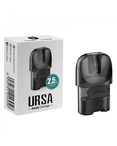 ПУСТОЙ Картридж LOST VAPE URSA NANO 2.5 МЛ "Black" (БЕЗ ИСПАРИТЕЛЯ)
