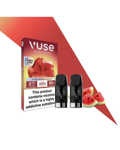 Картриджі VUSE Extra Intense Flavour Pods 20 мг (2%) Double Melon (кавун диня)