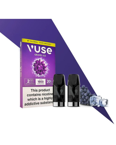 Картриджі VUSE Extra Intense Flavour Pods 20 мг (2%) Grape ice (виноград лід)
