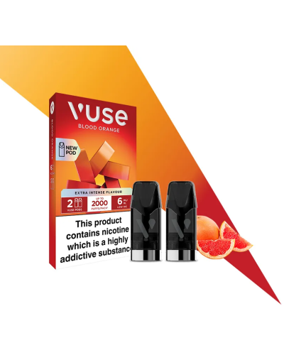 Картриджі VUSE Extra Intense Flavour Pods 6 мг (0,6%) Blood orange (червоний апельсин)
