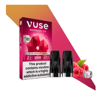 Картриджи VUSE Extra Intense Flavour Pods 20 мг (2%) Raspberry ice (малина лед)