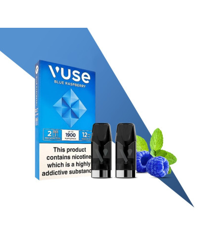 Картриджі VUSE Pro Nic Salts eLiquid Pods 12 мг (1,2%) Blue raspberry (синя малина)