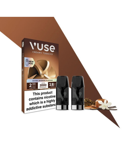 Картриджи VUSE Pro Nic Salts eLiquid Pods 18 мг (1,8%) Creamy tobacco (Сливки табак)