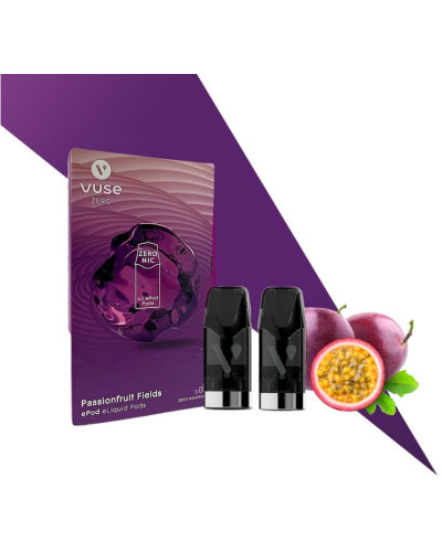 Картриджи VUSE ZERO 0 мг (0%) Passionfruit Fields (маракуйя)
