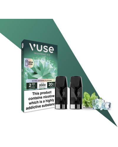 Картриджи VUSE Extra Intense Flavour Pods 20 мг (2%) Spearmint ice (мята лед)