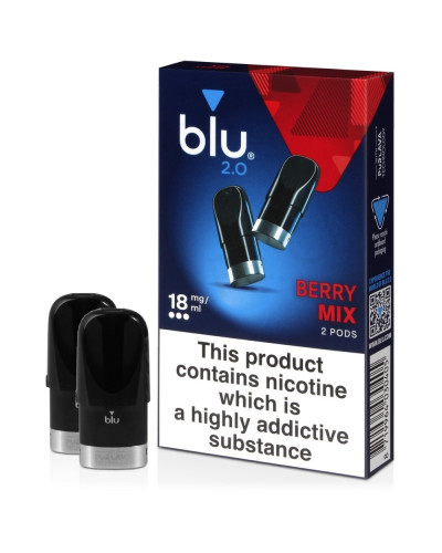 Картриджи Blu 2.0 18 мг Berry Mix (ягодный микс)