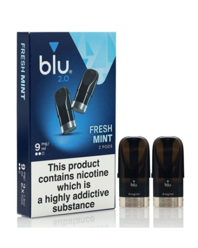 Картриджи Blu 2.0 9 мг Fresh Mint (мята)