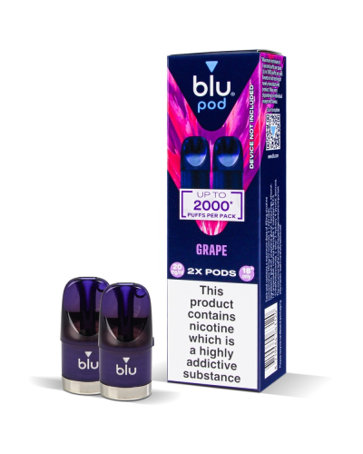Картриджі Blu Bar Pod Grape (Виноград) 20мг