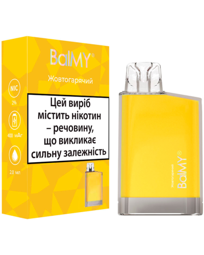 Одноразка Balmy 500 Оранжевый (Сладко-горьковатый, Сигаретный)