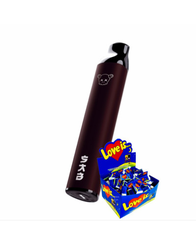 SAB 1500 Затяжек №41 Love is со вкусом Лав из