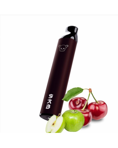SAB 1500 ЗАТЯЖЕК №42 APPLE CHERRY СО ВКУСОМ ЯБЛОКА И ВИШНИ