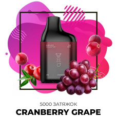 Одноразка SAB 5000 затяжек №50 Cranberry Grape со вкусом клюква виноград (Простроченный)
