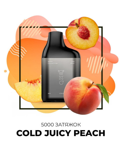 Одноразка SAB 5000 затяжек №54 Cold Juicy peach со вкусом холодного персика (Простроченный)