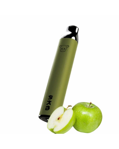 SAB 800 ЗАТЯЖЕК №21 GREEN APPLE СО ВКУСОМ ЗЕЛЁНОГО ЯБЛОКА