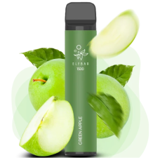 Одноразка ELF BAR 1500 "Green Apple" со вкусом зеленое яблоко