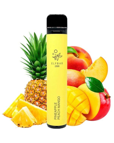 Одноразка ELF BAR 1500 "Pineapple Peach Mango" со вкусом ананас персик манго