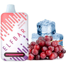 Одноразка ELF BAR BC 15000 затяжек "Grape ice" со вкусом виноград лед
