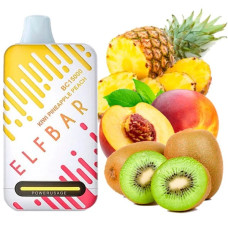 Одноразка ELF BAR BC 15000 затяжек "Kiwi pineapple peach" со вкусом киви ананас персик