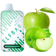 Одноразка ELF BAR BC 15000 затяжек "Sour Apple" со вкусом кислое яблоко