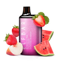 Одноразка ELF BAR BC 5000 Ultra "Strawberry watermelon peach" зі смаком полуниця кавун персик