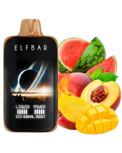 Одноразка ELF BAR MoonNight 40000 "Mango Peach Watermelon" манго персик кавун