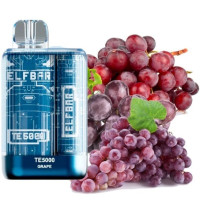 Одноразка ELF BAR TE5000 затяжек "Grape" со вкусом виноград
