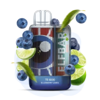 Одноразка Elf Bar TE6000 Blueberry Lime (черника лайм)