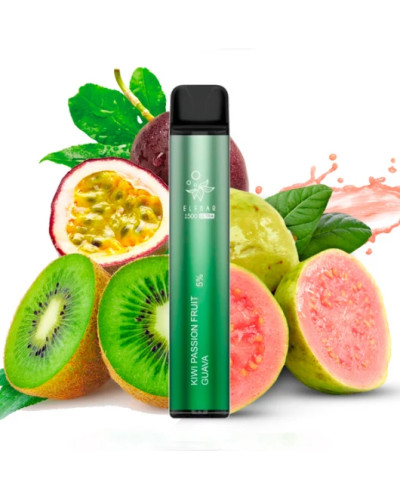 Одноразка ELF BAR 1500 Ultra "Kiwi Passion Fruit Guava" со вкусом киви маракуйя гуава