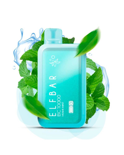 Одноразка ELF BAR BC 10000 затяжек "Siberian Mint" со вкусом мята